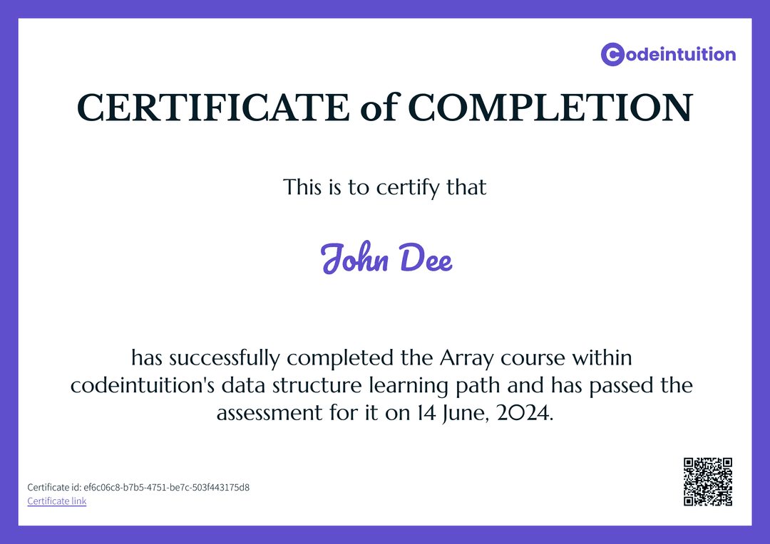 Codeintuition | Structured DSA Courses For Coding Interviews